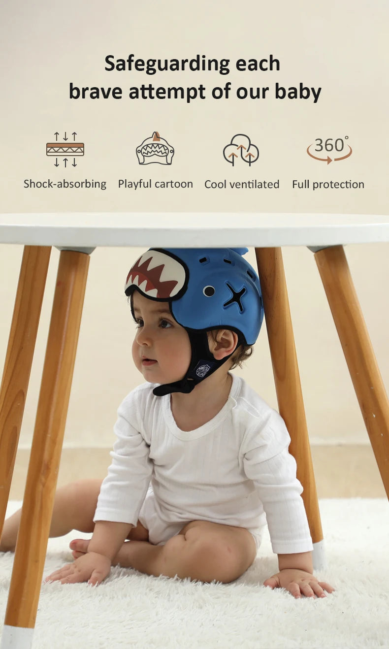 Capacete Antichoque Seguro Mambobaby para Bebês