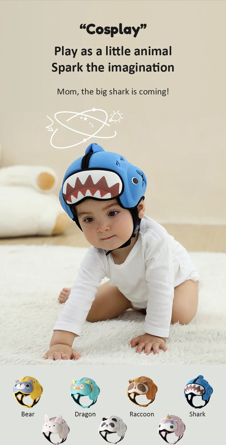 Capacete Antichoque Seguro Mambobaby para Bebês