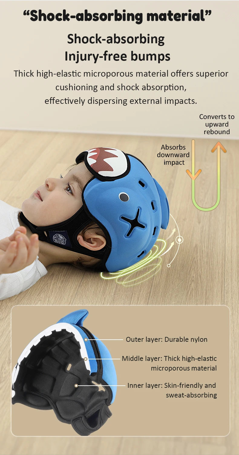 Capacete Antichoque Seguro Mambobaby para Bebês