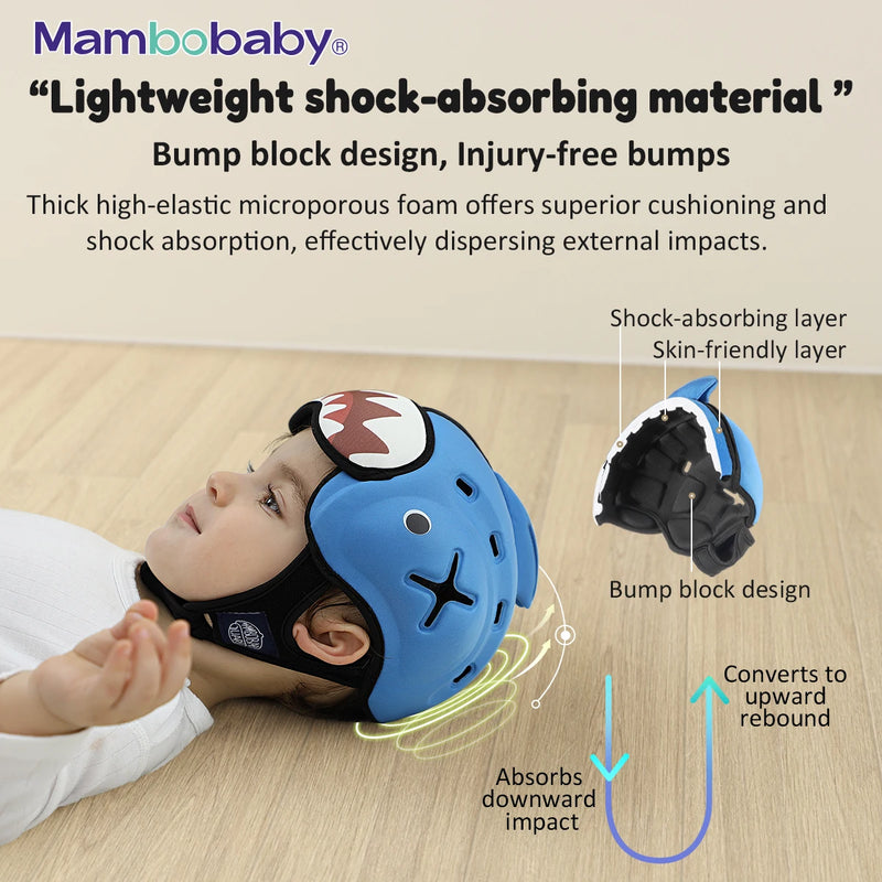 Capacete Antichoque Seguro Mambobaby para Bebês